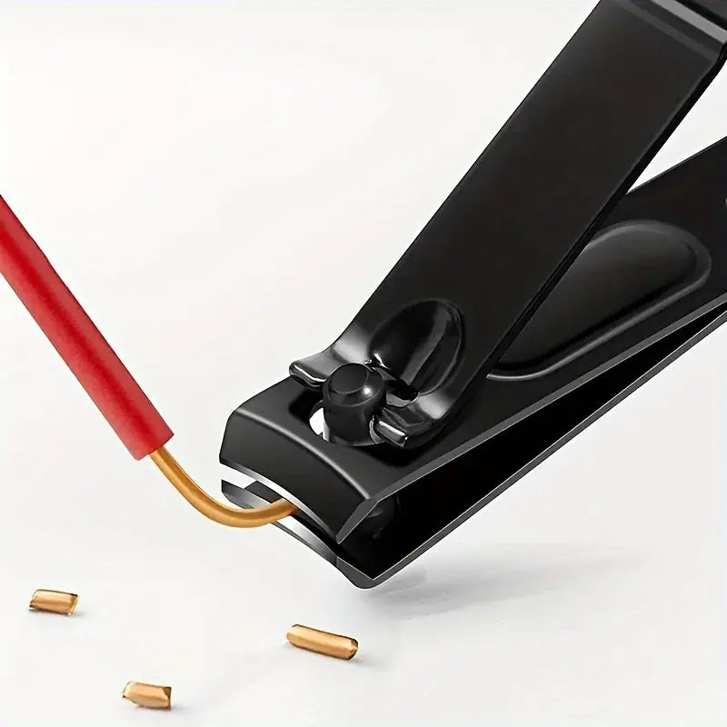 6-delige Professionele Manicure & Pedicure Set – Roestvrijstalen Nagelknippers, Scharen & Oorhaak met Luxe Opbergdoos