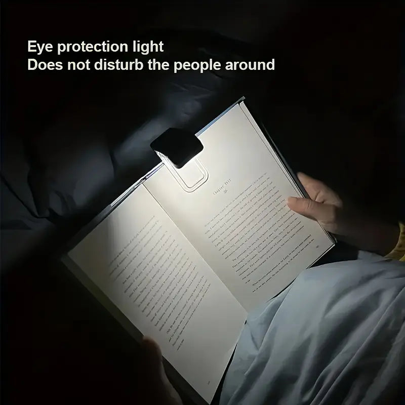 Mini USB Oplaadbaar Leeslampje – Draagbaar, Opvouwbaar & Oogvriendelijk met 3 Helderheidsniveaus