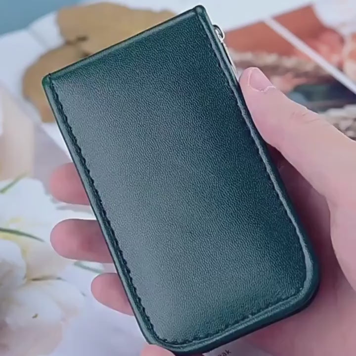 6-delige Professionele Manicure & Pedicure Set – Roestvrijstalen Nagelknippers, Scharen & Oorhaak met Luxe Opbergdoos